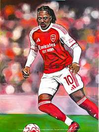 Eberechi Eze - Attacking Midfielder Canvas Print 60x40cm 