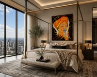 Image 4 of Fire Queen – Afrocentric Woman Portrait Digital Download