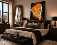 Image 3 of Fire Queen – Afrocentric Woman Portrait Digital Download