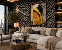 Image 2 of Golden Grace – Black Woman Portrait Digital Download