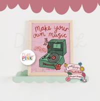 Image 1 of Make Your Own Music Print