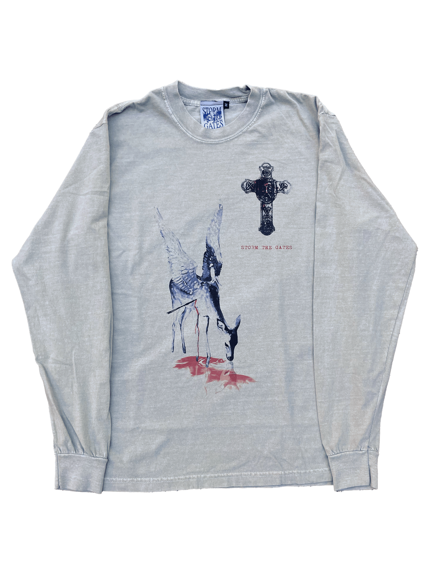 Image of WOUNDED LONGSLEEVE T-SHIRT