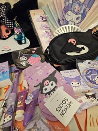 Image 5 of Kuromi Fluffy Shoulder Bag Bundle 