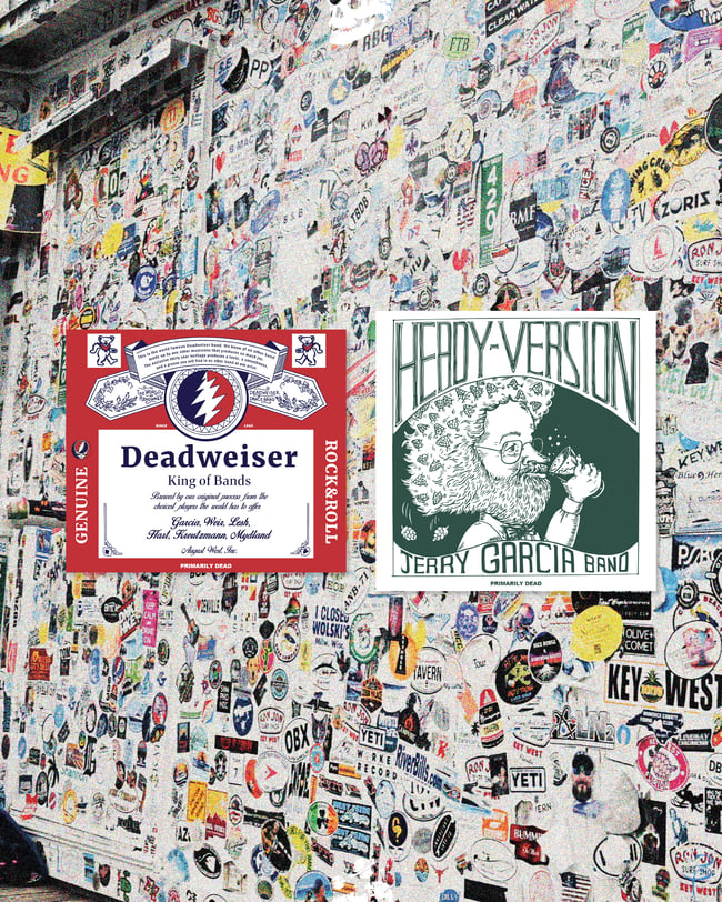 HEADY BEER STICKER 2-PACK