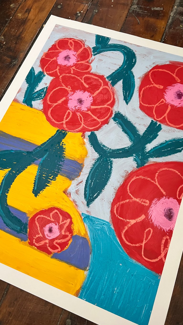 Roses with vase Image 3