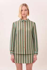 Image 1 of CAMICIA MILOS RIGHETTE MULTI ARGENTO