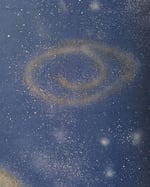 1990s Vintage Holden Wallpaper Rolls - Celestial Galaxy Stars Starry Night Sky - (Set of 2 Rolls) thumbnail 2