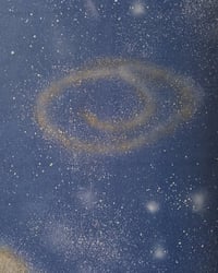 1990s Vintage Holden Wallpaper Rolls - Celestial Galaxy Stars Starry Night Sky - (Set of 2 Rolls) – detail view 2