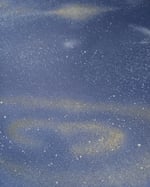 1990s Vintage Holden Wallpaper Rolls - Celestial Galaxy Stars Starry Night Sky - (Set of 2 Rolls) thumbnail 4