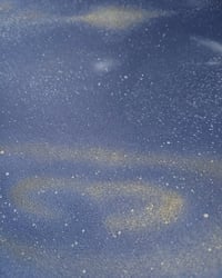1990s Vintage Holden Wallpaper Rolls - Celestial Galaxy Stars Starry Night Sky - (Set of 2 Rolls) – detail view 4