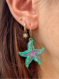 Boucles d’oreilles « Seules sur le sable » 