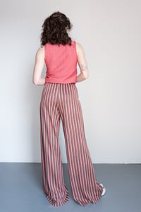 Image 3 of PANTALONE PALOMA RIGHETTE MULTI RAME