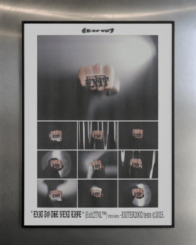 Image of " XNGXR XSSXXS " A2 print . 