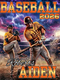 Image 3 of Baseball Poster Editable Template, (Canva)
