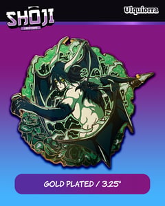 Emo Villain Enamel Pin