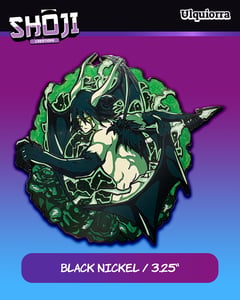 Emo Villain Enamel Pin