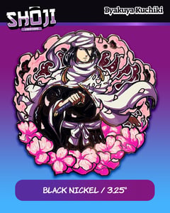 Cherry Blossom Samarai Enamel Pin