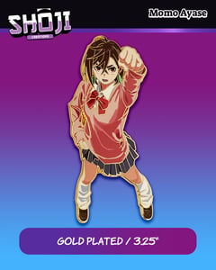 School Girl Hero Enamel Pin