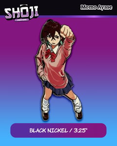 School Girl Hero Enamel Pin