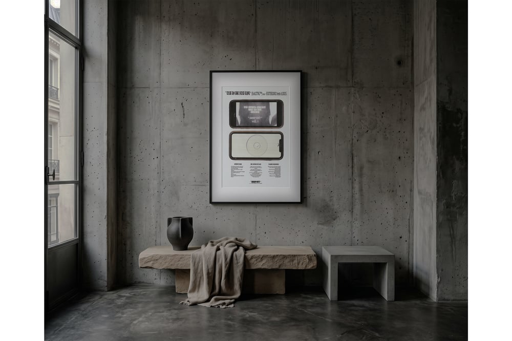 Image of " PHXNX BXXMXN " A2 print .
