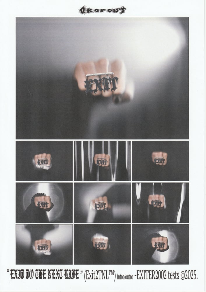 Image of " XNGXR XSSXXS " A2 print . 