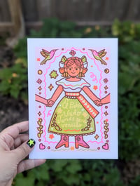El Pueblo Unido Riso Print