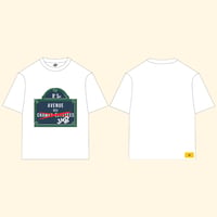 Image 1 of T-shirt Champs-Élysées blanc