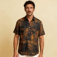 Image 1 of Camisa remolinos ámbar