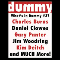 Image 7 of PREORDER - Dummy #3 - With Charles Burns, Kim Deitch, Gary Panter, Dan Clowes, Jim Wooding & More 