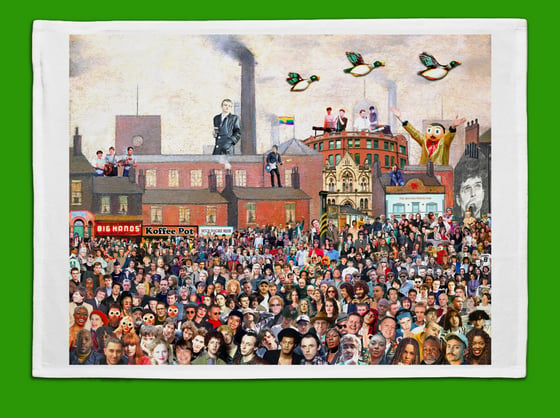 Image of Oh Blimey! It’s Frank's Mancs - The Tea Towel 