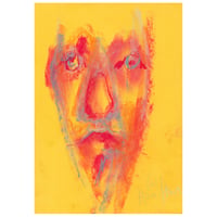 Image 1 of Beam- Sketchbook Drawing in Soft Pastels on Paper 