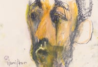 Image 2 of Alongside- Sketchbook Drawing in Soft Pastels on Paper 