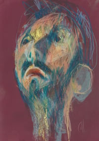 Image 2 of Acension -  Drawing in Soft Pastels and Pencil on Paper 