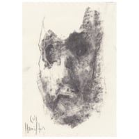 Image 1 of Crevice - Sketchbook Drawing Charcoal on Paper 