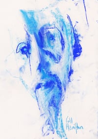 Image 2 of Cloud - Sketchbook Drawing in Soft Pastels on Paper 