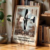 Image 3 of Air-Orient – Poste Aérienne – Vintage Art Deco Aviation Poster by A.M. Cassandre