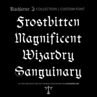 Image 6 of Schwabacher Black (1 style) - Custom Font