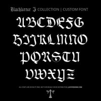 Image 2 of Schwabacher Black (1 style) - Custom Font