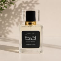 Image 2 of Desert High Eau de Toilette – Small Batch — Palo Santo. Sun-Dried Wood. Sage. Green. Creosote.