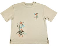 Image 1 of ORCHID FLOWER T-SHIRT