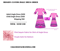 Brandi's Custom 2 Jingle Dresses