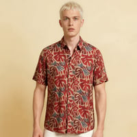 Image 1 of Camisa costilla de Adán burdeos