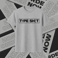 Image 3 of Christian Napier's "Type Shit" T Shirt 