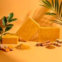 Image 2 of Turmeric Cinnamon Bar Soap