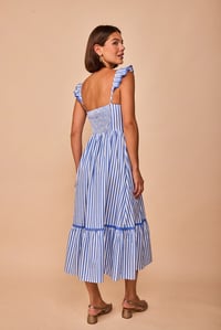 Image 2 of Vestido marinero azul