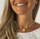 Image 1 of Collar Dalia Amarillo