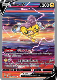 Raikou V - SWSH: Crown Zenith: Galarian Gallery - Near Mint