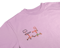 Image 2 of ABSTRACT CHAIRS T-SHIRT