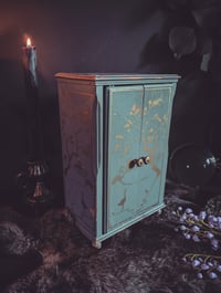 Image 3 of Blue Japanese cabinet 