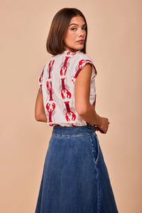 Image 2 of Blusa langosta